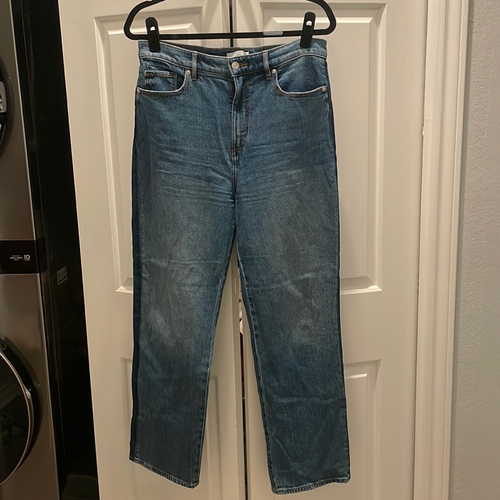 Straight legged Loft jeans